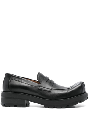 Charles Jeffrey Loverboy Sheathed Moggies sculpted-toe loafers - Black