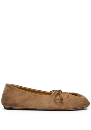 Marsèll Girella suede ballet flats - Brown