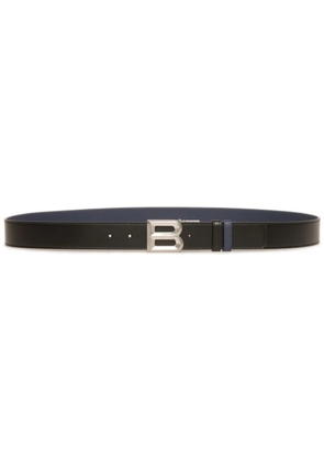 Bally B Bold reversible leather belt - Black