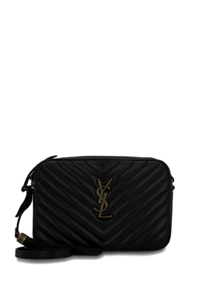 Saint Laurent Lou quilted messenger bag - Black