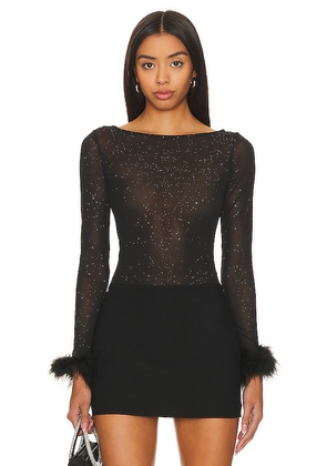 MORE TO COME Fallon Bodysuit in Black. Size S. Also in XS.