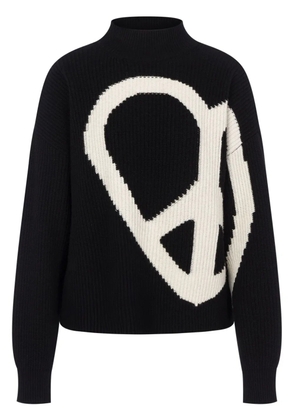 MOSCHINO JEANS knitted jumper - Black