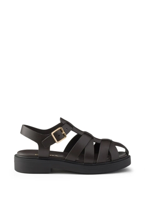 Prada leather sandals - Brown