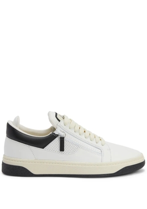 Giuseppe Zanotti GZ94 double-zip low-top sneakers - White