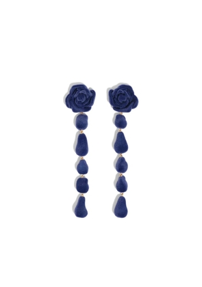 Bimba y Lola rose drop earrings - Gold