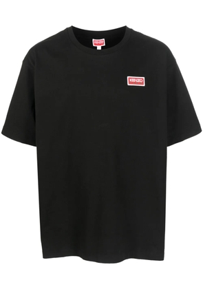 Kenzo Kenzo Paris-print cotton T-shirt - Black