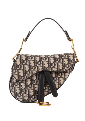 Christian Dior Pre-Owned mini Saddle handbag - Blue