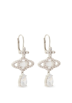 Vivienne Westwood orb drop earrings - Silver