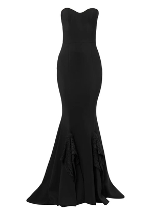 Zuhair Murad Cady fishtail maxi dress - Black