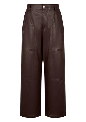 TOMBOY button-fastening trousers - Brown