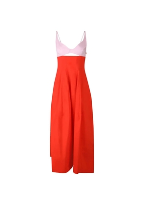 Simkhai Maddy cutout midi dress - Red