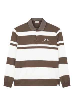 Paul & Shark rugby-stripe polo shirt - White