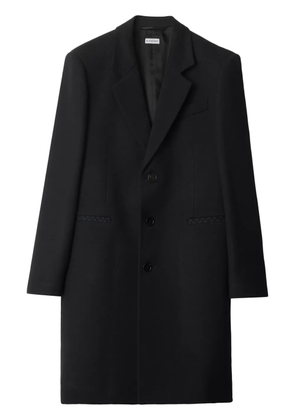 Burberry wool coat - Black
