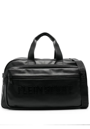 Plein Sport New Arizona embossed-logo duffle bag - Black