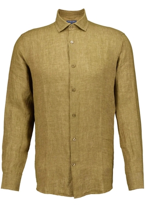Frescobol Carioca linen shirt - Green