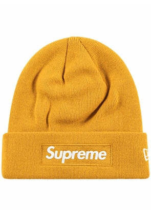 Supreme x New Era box-logo beanie - Orange