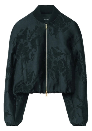 Fabiana Filippi jacquard bomber jacket - Black