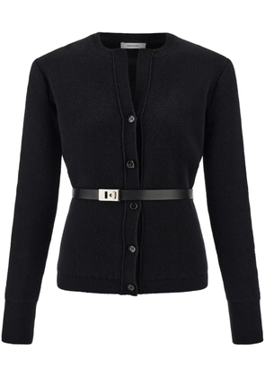 Ferragamo belted cardigan - Black