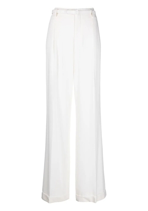 Ralph Lauren Collection wide-leg tailored trousers - Neutrals