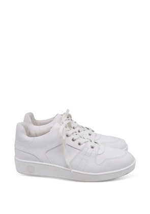 Hermès Pre-Owned white leather sneakers