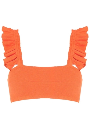 Clube Bossa Zarbo square-neck bikini top - Orange