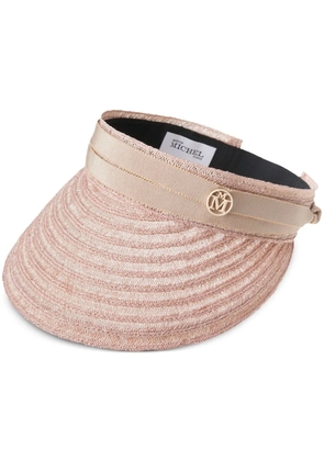 Maison Michel Pat visor - Neutrals