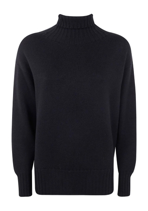 Drumohr turtleneck wool sweater - Black