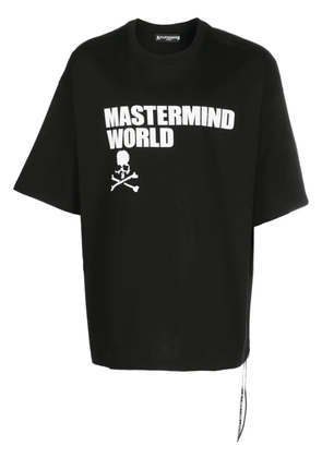 Mastermind Japan oversized logo-print T-shirt - Black