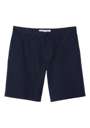 Lacoste Commuter button-fastening shorts - Blue