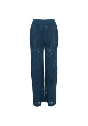 ERES Emblème crochet trousers - Blue