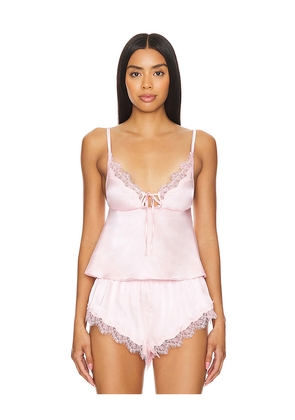 KAT THE LABEL Sorrento Camisole in Pink. Size XL. Also in L.