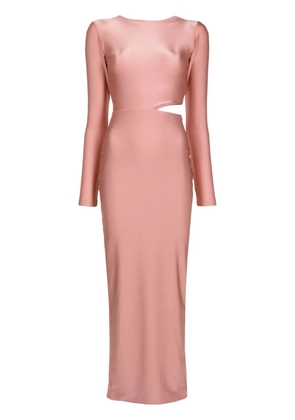 Lethicia Bronstein Sophia cut-out maxi dress - Pink