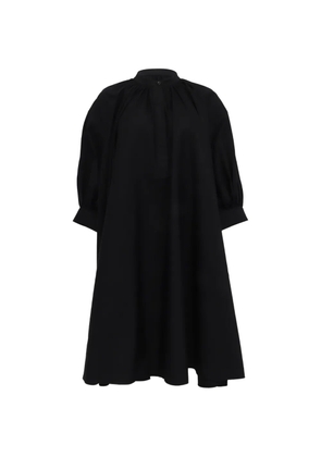 Alexander McQueen Pre-Owned elbow puffed-sleeve mini dress - Black