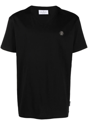 Philipp Plein gothic logo-print T-shirt - Black