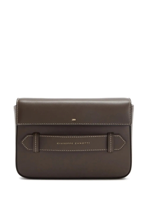 Giuseppe Zanotti Idina clutch bag - BROWN