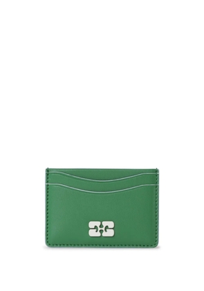 GANNI Bou card holder - Green