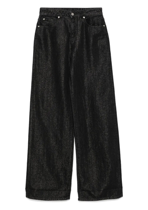 Emporio Armani wide-leg jeans - Black