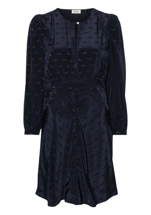 Zadig&Voltaire Rhodri wings-jacquard dress - Blue