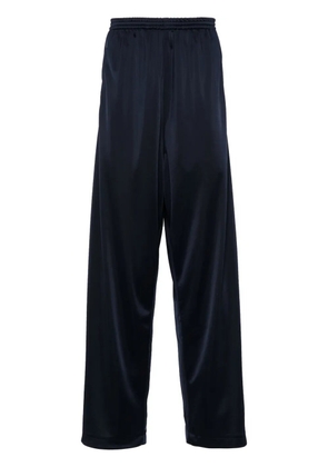 Balenciaga drawstring-fastening track pants - Blue