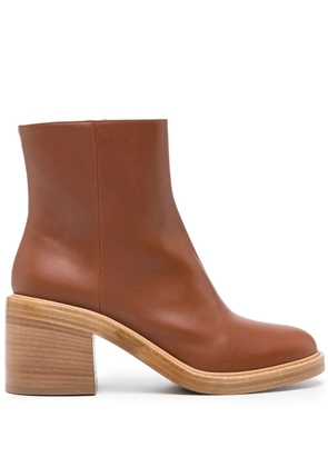 Roberto Festa Mady 75mm leather boots - Brown