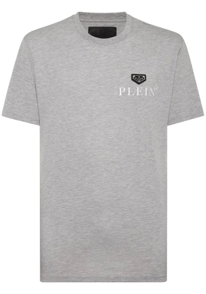 Philipp Plein logo-print T-shirt - Grey