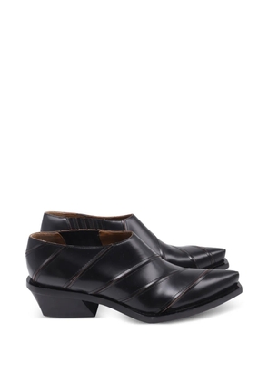 Proenza Schouler panelled leather ankle boots - Black