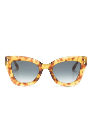 Isabel Marant Eyewear Louny tortoiseshell sunglasses - Yellow