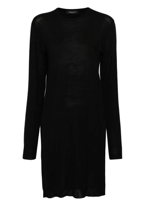 Fabiana Filippi knitted wool dress - Black