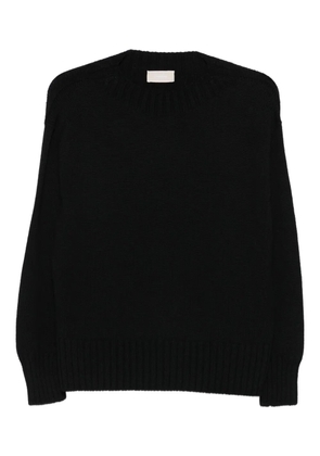 Drumohr round-neck wool sweater - Black