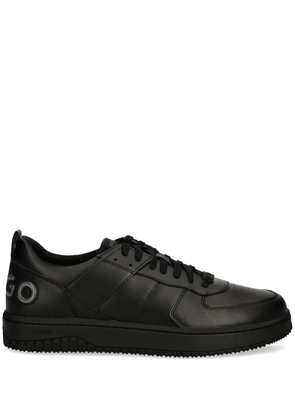 HUGO logo-embossed sneakers - Black