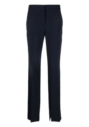 Stella McCartney split-cuff slim-cut trousers - Blue