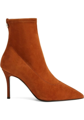 Giuseppe Zanotti Mirea pointed-toe boots - Brown