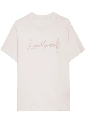 Zadig&Voltaire Tommer Co Love Yourself sweater - Neutrals