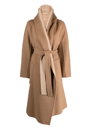 Max Mara Senna reversible camel hair coat - Brown